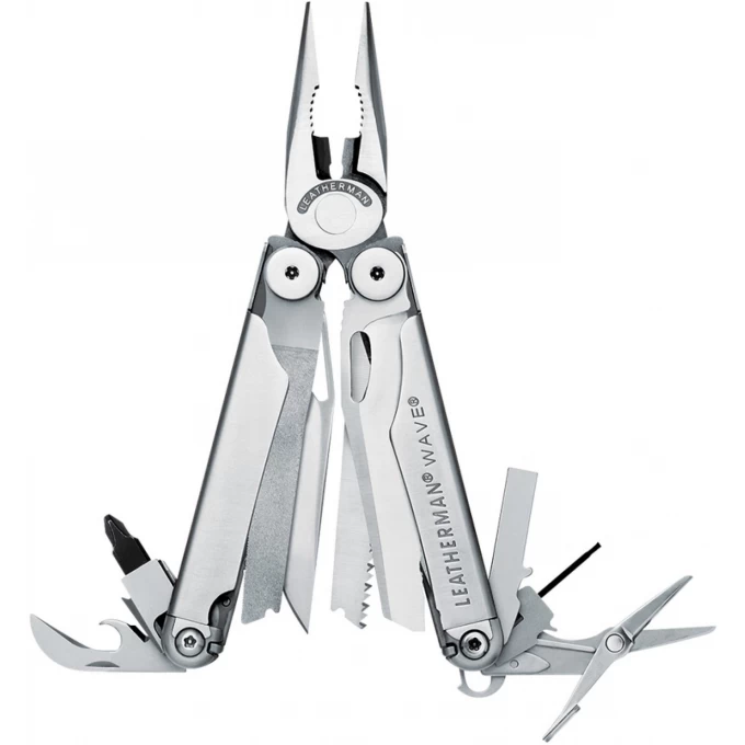 Мультитул LEATHERMAN WAVE с кожаным чехлом 830078 Мультитул LEATHERMAN WAVE с кожаным чехлом 830078